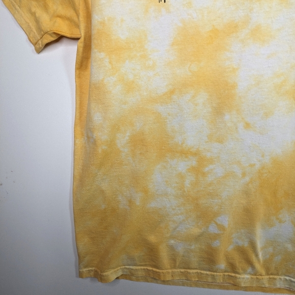 Vtg The Simpsons T Shirt S Yellow Tie Dye Sorry or Whatever Bart Simpson Graphic - Picture 8 of 10